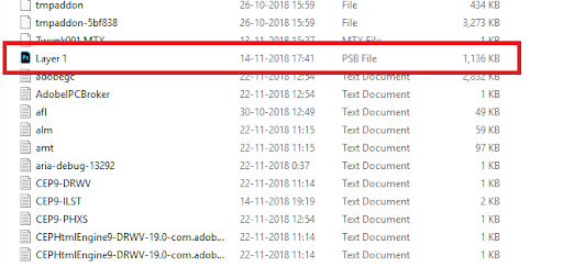 recover unsaved photoshop files from the temp folder