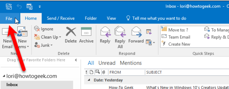 click-on-file-in-outlook