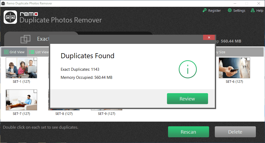 delete duplicate and similar photos