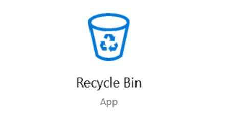 restore deleted files from Windows Recycle Bin before empty