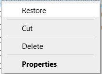 restore deleted files from recycle bin